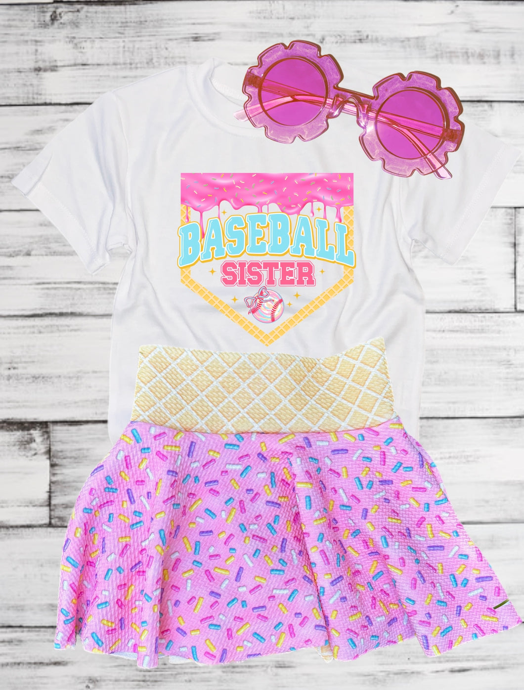 Sister baseball drip